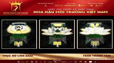Tác phẩm dự thi thiết kế Quốc phục dành cho đại diện Việt Nam tại Miss Eco (Bài 33)