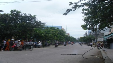 Bình Định: Điện nổ như... bom, một người nhập viện