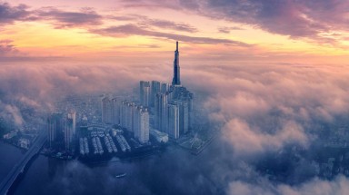 Bộ ảnh Sài Gòn tuyệt đẹp chụp từ trên cao