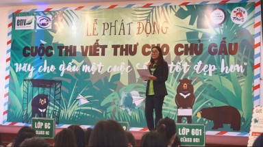 Khuyến khích giới trẻ chung tay chấm dứt tình trạng nuôi nhốt gấu