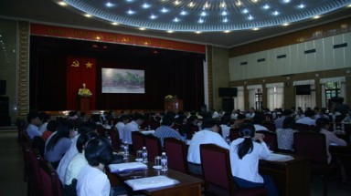 Hội thảo khoa học quốc gia "Nâng cao sức chống chịu trước biến đổi khí hậu"