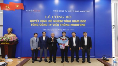  Ông Tô Mạnh Cường giữ chức vụ Tổng giám đốc Tổng công ty viễn thông MobiFone