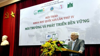 Nhiều công trình nghiên cứu và ý kiến tâm huyết của VACNE về Môi trường và phát triển bền vững