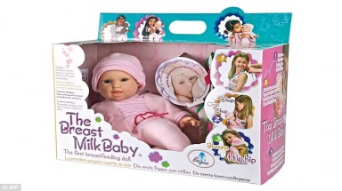 Búp bê "biết bú" khiến thị trường... dậy sóng