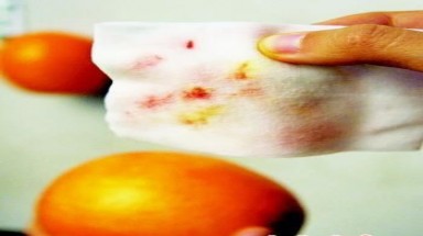  Trung Quốc: Xuất hiện loại cam nhuộm màu