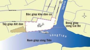 Thủ tướng yêu cầu kiểm tra dự án lấp sông Tiền xây công viên trái cây