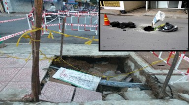 "Hố tử thần": Không phải do chất lượng công trình!