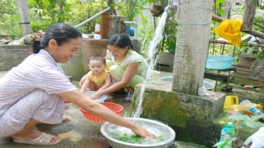 Gần 100% dân ngoại thành TP HCM dùng nước sạch