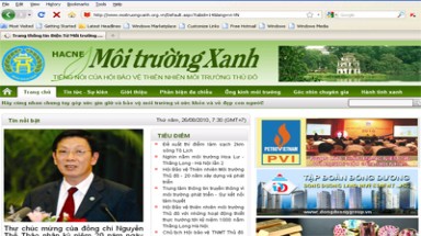   Hà Nội từ chối dự án do Hội Bảo vệ thiên nhiên và môi trường thủ đô đề xuất