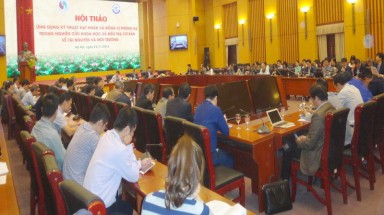 Đẩy mạnh ứng dụng kỹ thuật hạt nhân và đồng vị phóng xạ trong các lĩnh vực tài nguyên và môi trường