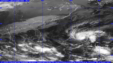 Tin bão Wukong gần biển Đông