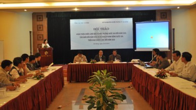  Hoàn thiện dự thảo Kế hoạch hành động quốc gia BVMT giai đoạn đến năm 2020 