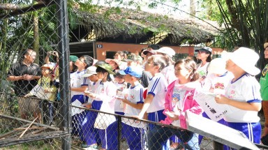 Kết thúc hành trình tìm hiểu về động vật hoang dã ở Củ Chi