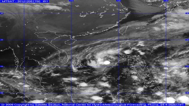 Tin cơn bão số 9: bão đang cách đảo Song Tử Tây - Trường Sa khoảng 290km