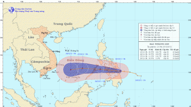 Tin bão gần biển đông: Cơn bão Wukong