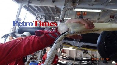   Tàu cá Trung Quốc lại làm đứt cáp tàu Bình Minh 02