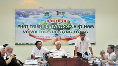   Nâng cao vai trò của cộng đồng bảo vệ môi trường và phát triển bền vững