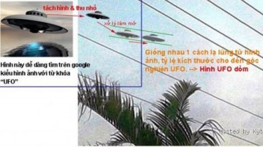 Dân mạng bóc mẽ trò lừa ‘đĩa bay’ ở Thanh Hóa