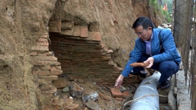 Phát hiện ngôi mộ cổ có từ 1.400 năm trước ở Hà Tĩnh