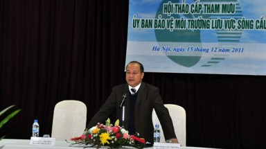  Hội thảo cấp tham mưu Ủy ban Bảo vệ môi trường lưu vực sông Cầu 