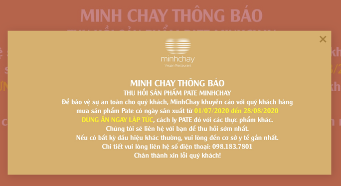 Minh[-]Chay[-]th&ocirc;ng[-]b&aacute;o[-]thu[-]hồi[-]sản[-]phẩm[-]pate[-]c&oacute;[-]độc[-]tố[-]cực[-]mạnh