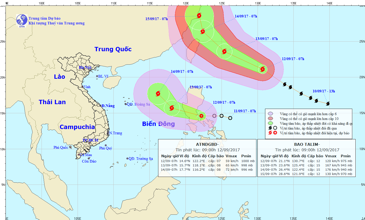[-]Bão[-]Talim[-]và[-]áp[-]thấp[-]nhiệt[-]đới[-]cùng[-]xuất[-]hiện[-]gần[-]Biển[-]Đông