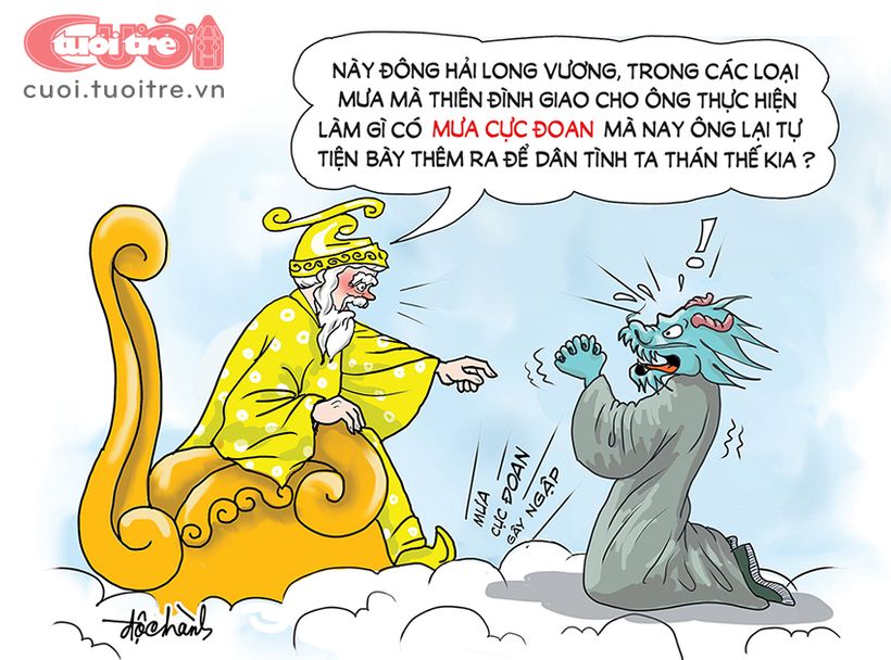 Ngọc[-]Ho&agrave;ng[-]mắng[-]Long[-]Vương[-]sấp[-]mặt[-]v&igrave;[-]tạo[-]"Mưa[-]cực[-]đoan"