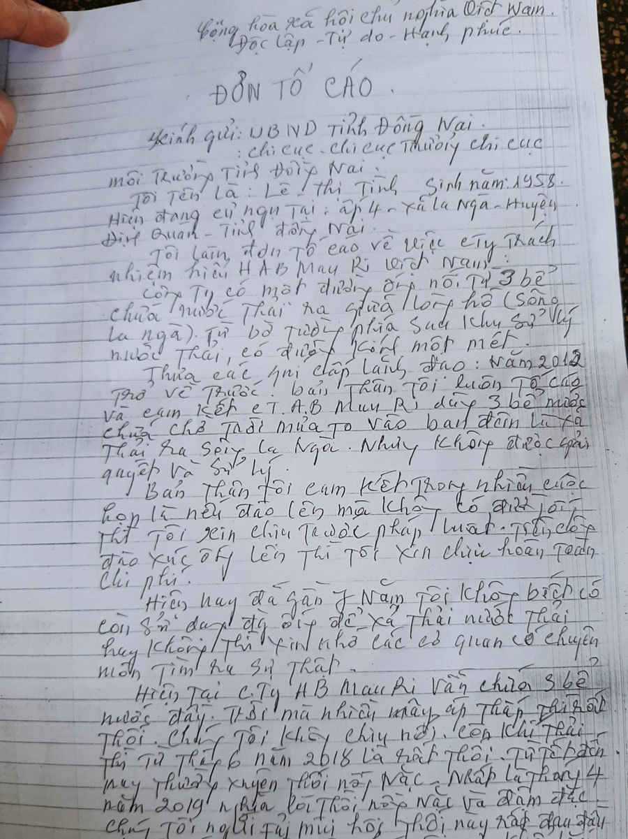 Người[-]phụ[-]nữ[-]Đồng[-]Nai[-]gần[-]20[-]năm[-]đi[-]kiện[-]c&ocirc;ng[-]ty[-]AB[-]Mauri[-]g&acirc;y[-]&ocirc;[-]nhiễm