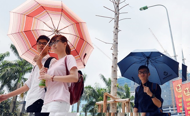 Nắng[-]nóng[-]diện[-]rộng[-]ở[-]Tây[-]Bắc[-]Bộ[-]và[-]từ[-]Thanh[-]Hóa[-]đến[-]Phú[-]Yên[-]