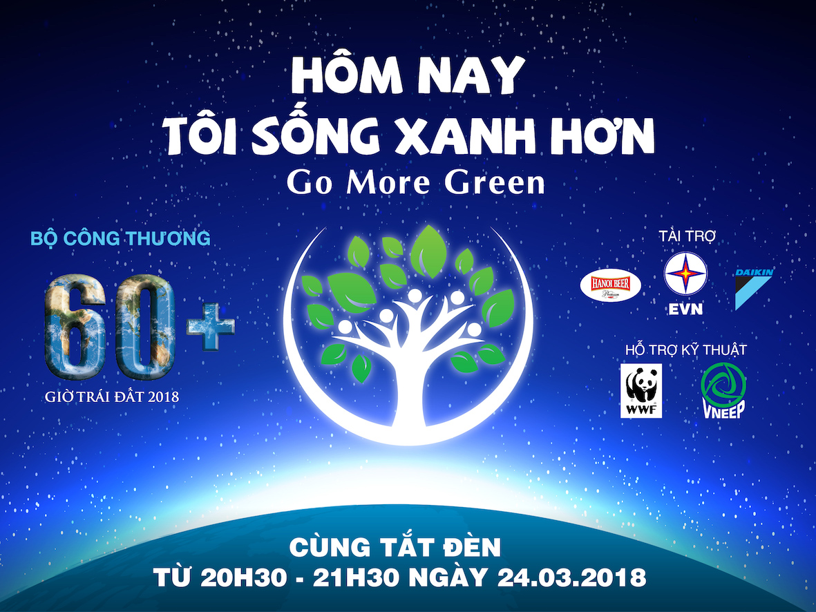 Chiến[-]dịch[-]Giờ[-]Trái[-]đất[-]2018:[-]"Hôm[-]nay[-]tôi[-]sống[-]xanh[-]hơn"