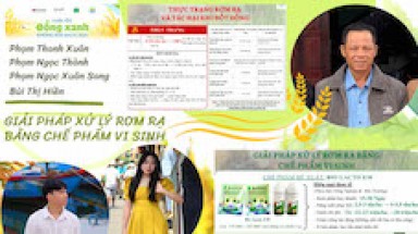 Sáng kiến tổ chức Cuộc thi Đồng Xanh - Không Khí Sạch do VACNE tổ chức rất xuất sắc