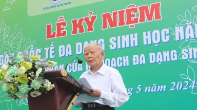 Phát biểu của Hội Bảo vệ Thiên nhiên và Môi trường Việt Nam tại Lễ kỷ niệm Ngày Quốc tế Đa dạng sinh học năm 2024