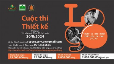  Cuộc thi Thiết kế Logo “Ngày vì nạn nhân chất độc da cam (10/8)”