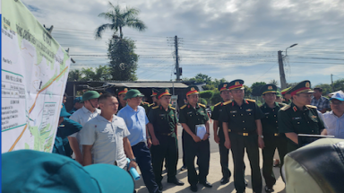 Khánh Hòa: Ban Chỉ đạo Phòng thủ dân sự quốc gia kiểm tra công tác phòng, chống thiên tai, tìm kiếm cứu nạn