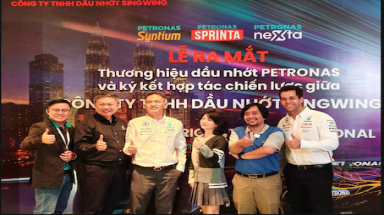 Công ty TNHH Dầu nhớt Singwing và Petronas Lubricants International ký kết hợp tác chiến lược