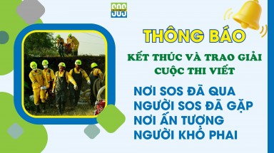 Kết thúc và trao giảo cuộc thi “Nơi SOS đã qua, người SOS đã gặp. Nơi ấn tượng, tình người khó phai”